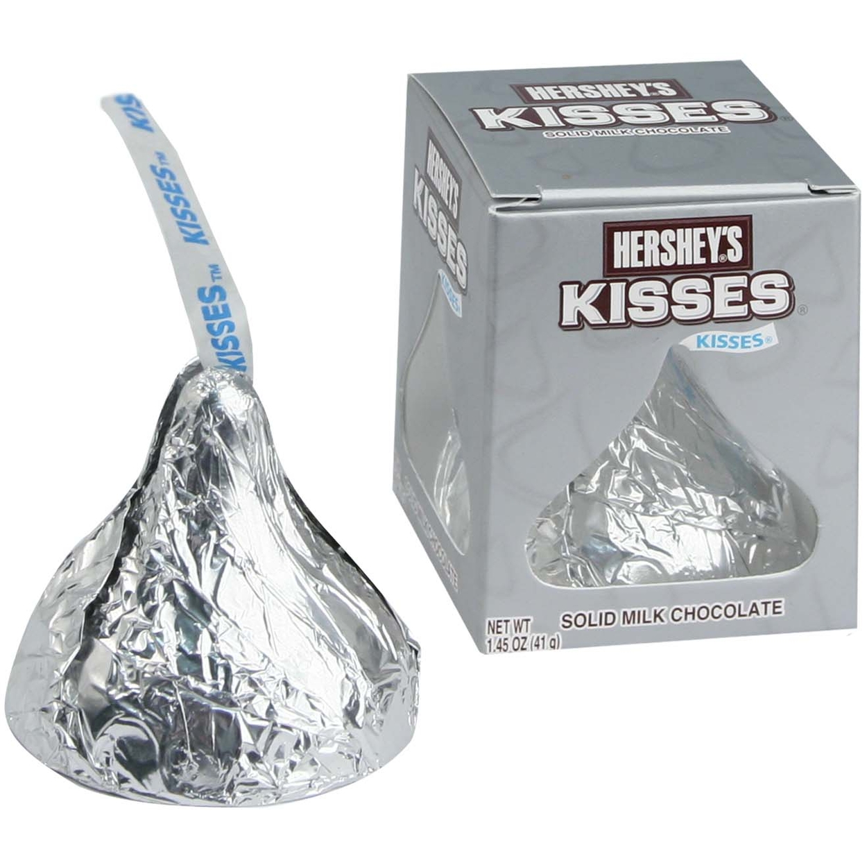 Hersheys Milk Chocolate Kisses 145 Oz • Valentine Chocolate • Valentines Day Candy